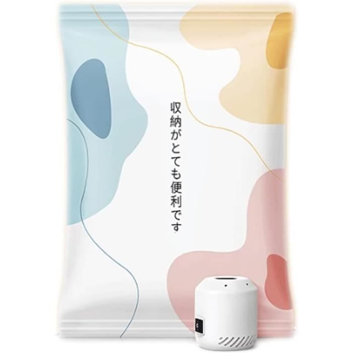 Kit 14 Sacs Sous Vide Avec Pompe électrique TONZACK - 2 XL, 3 L, 4 M, 5 S Pour Vêtements, Couettes, Voyage