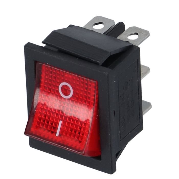 DIYhz Lot De 10 Mini Interrupteurs à Bascule à 6 Broches AC/5 A/125 V