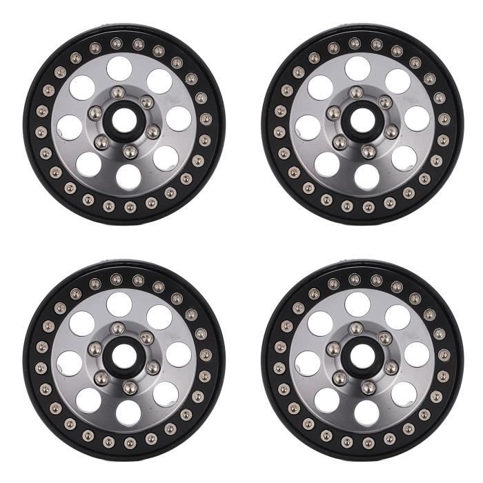 KOCAN Aluminiumlegierung Felge Beadlock Felgen Nabe 4 Stück 1,9 Zoll Ersatz für 1/10 TRX4 Axial SCX10 90046 SCX10 III AXI03007 AXI03003 RC Auto KOCAN Aluminiumlegierung Felge Beadlock Felgen Nabe 4 Stück 1,9 Zoll Ersatz für 1/10 TRX4 Axial SCX10 90046 SCX10 III AXI03007 AXI03003 RC Auto