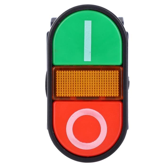 XIJ bouton marche/arrêt Bouton On Off Interrupteur à Bouton-poussoir  Configurable Avec LED Pour electronique bouton 7092762361621 - Cdiscount  Bricolage