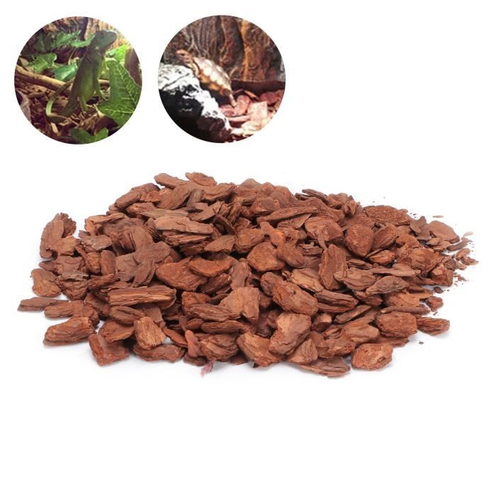 Comparer les prix de YOSOO Granulat en écorce de pin pour lit de reptile. Décoration naturelle pour terrarium. Convient aux tortues et lézards.