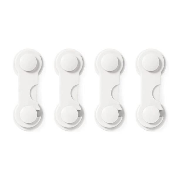 5000 Attaches Pour étiquettes De Sécurité Uxcell - Blanc, 12,7cm, Plastique