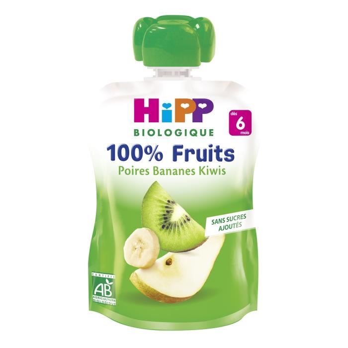 Hipp Biologique Gourde 100 Fruits Poire Banane Kiwi 90 G Des 6 Mois Achat Vente Compote Dessert Fruite Hipp Biologique Gourde 100 Fruits Poire Banane Kiwi 90 G Des 6 Mois Cdiscount Pret A Porter