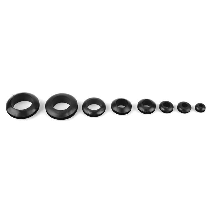 Lot De 10 Rondelles Plates En Caoutchouc Noir – 8x21x2mm – Uxcell, Pour Joints Et Protection