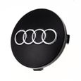 x4 centres de roue Noir 60mm réf no:4B0 601 170 emblème Audi cache moyeu-1
