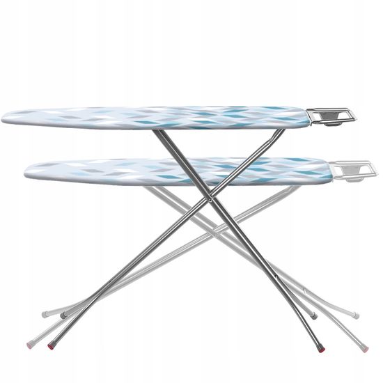 KADAX Table à Repasser 120 X 38 Cm, Planche Pliable Avec