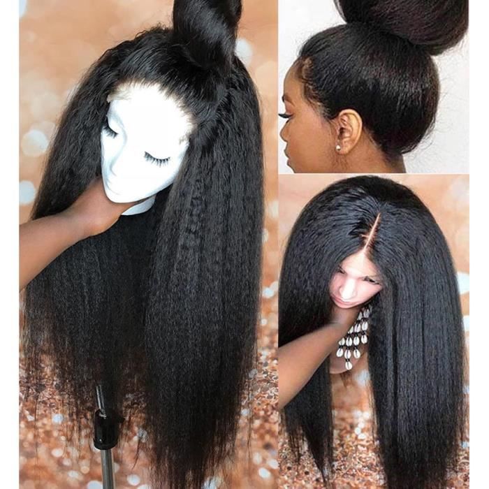 Perruque lace wig sans colle deals