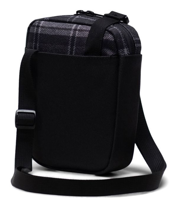 Herschel Cruz Crossbody Black Grayscale Plaid 196721 sac