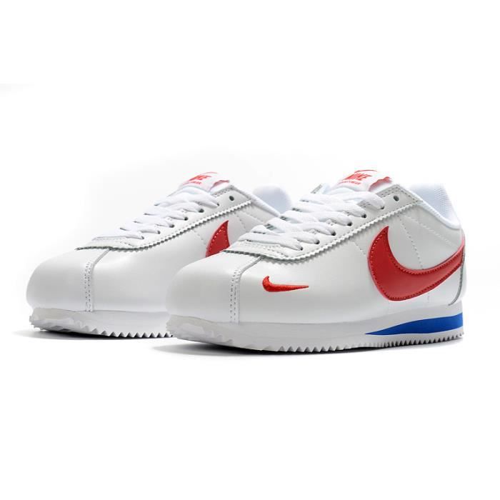 Cortez homme 2025 blanche et rouge