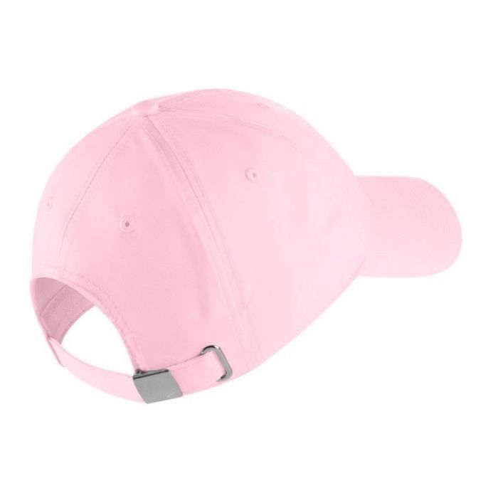 Casquette Nike Rose Logo en M tal rose Cdiscount Pr t Porter