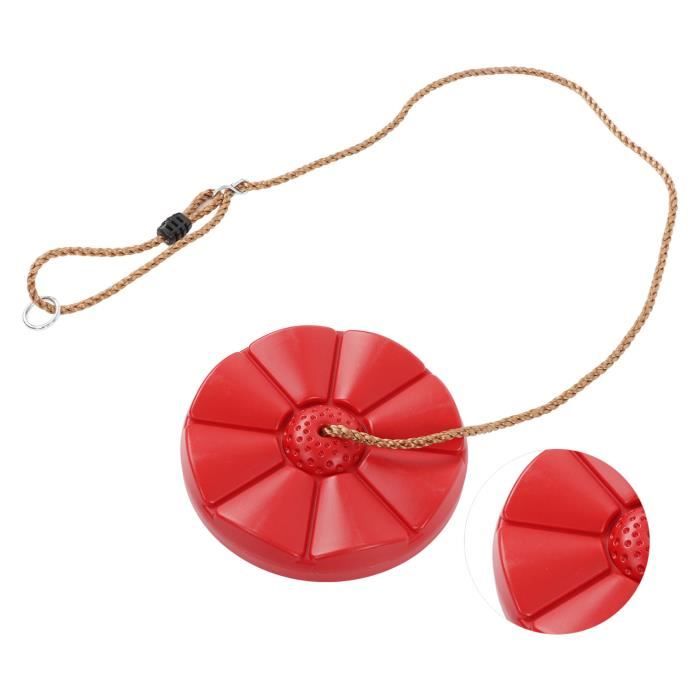 Balançoire à Grimper, Balançoire Disque En Plastique, Balançoire à Grimper Pour Enfants Balancoire De Jardin Pour Enfants Siege De Balancoire Rouge 88558639