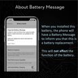 Batterie pour iPhone 11 Pro Max, 5000mAh Batterie au Lithium-ION Haute Capacité aveX Outils de Réparation-2