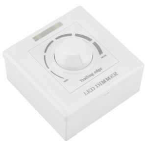 Variateurs De Lumière LED 220V-240V 3-100W - Interrupteur Rotatif Dimmable Sans Scintillement