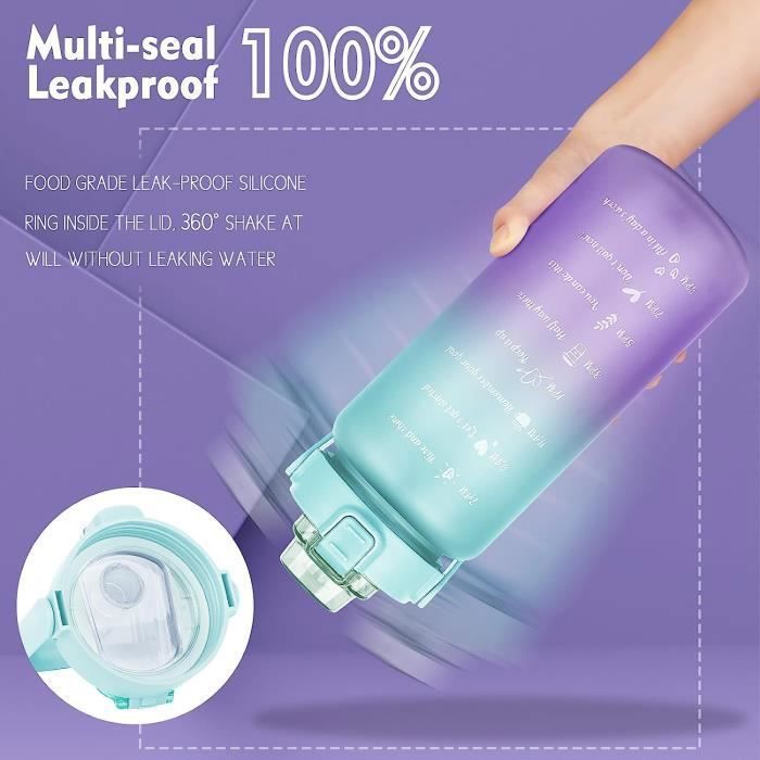 Bouteille D'eau Air Up 650 Ml – Avec 7 Dosettes Arômes – Goûte L'odeur Des Fruits, 0 Calorie