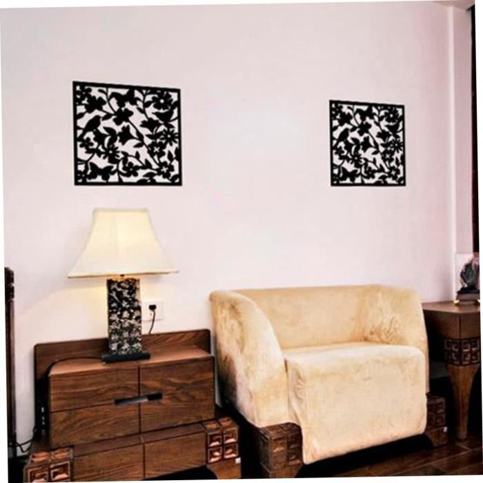 12 Panneaux Décoratifs Muraux – Séparateur De Pièce Fleurs Blanc (neuf)