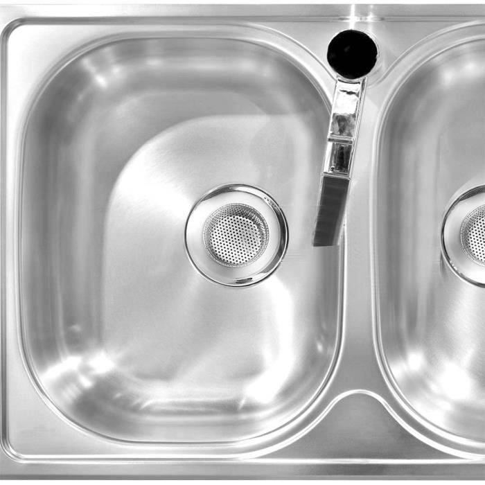 1 pc Crépine d'évier de cuisine avec poignée et bouchons de remplacement  bac/bouchon/couvercle/obturateur pour vidage de l'évier de cuisine filtre à  évier en acier inoxydable panier à tamis pour évier - Temu