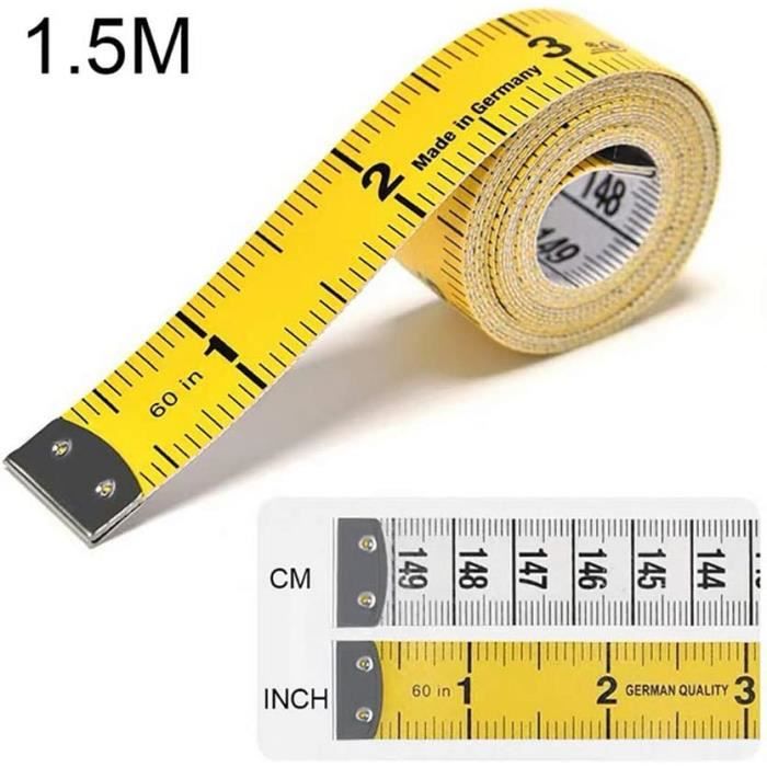 Ruban à mesurer doux 1.5m/60 pouces, Mini corps Portable, règle Flexible  pour mesurer le corps, taille des enfants, ruban de couture, cadeaux -  AliExpress