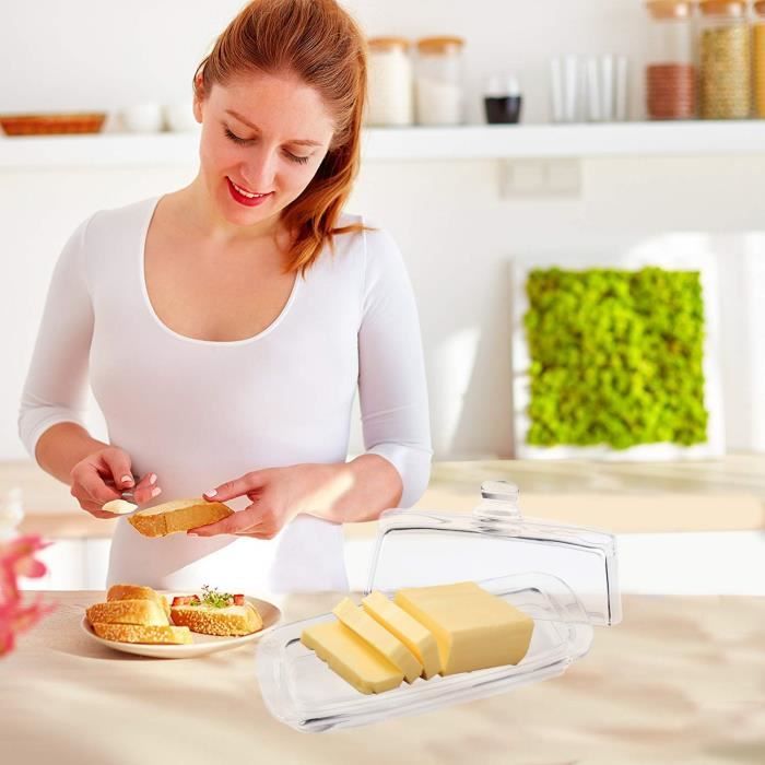Récipient à beurre, boîte de rangement de beurre facile d'accès pour garder  la fraîcheur au quotidien pour le restaurant pour la cuisine pour la table