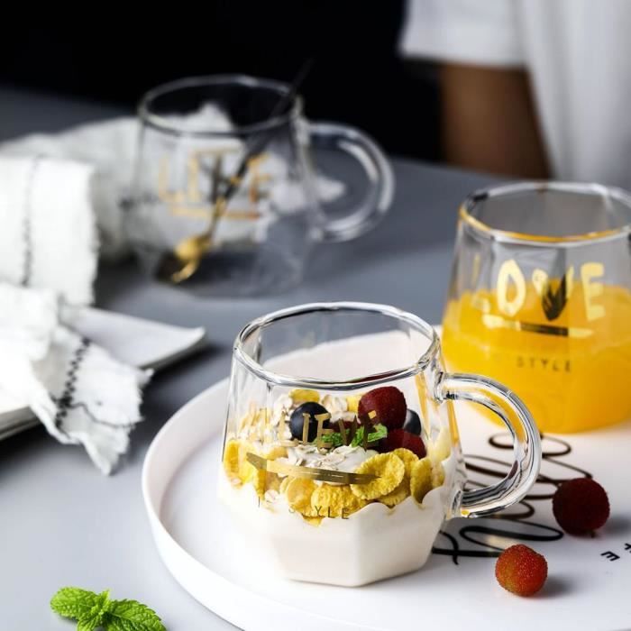 Lait Jus De Thé Tasse Eau Tasse Tasse En Verre De Jus - Chine Verre à Eau Et L'eau Prix