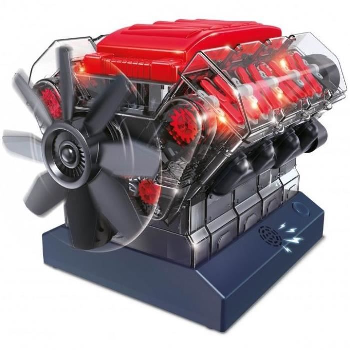 Motor lab - moteur a combustion v8, jeux de constructions & maquettes