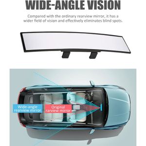 Rétroviseur KranX Ultra Large – Vue Panoramique, Fixation Solide, Côté Droit