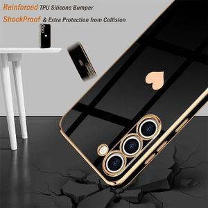 Coque Xiaomi Redmi Note 10 SEAHAI Coque Pour , Ultra Mince Élégant En Silicone Souple Galvanoplastie Design Coque Brillante Antichoc TPU Gel Etui Avec Xiaomi Redmi Note 10 Pro