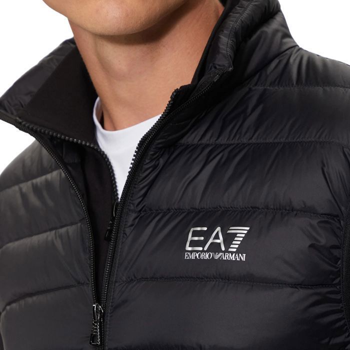 Doudoune Noire Homme EA7 - Neuve Avec étiquettes - Veste Chaude De Sport Style Emporio Armani