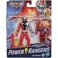 Power Rangers Dino Fury Morpher - F0538 - Figurine articulée 15cm - Ranger Rouge + Accessoires - Neuf-0