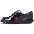 Chaussures Kickers Kick Femmes Lo Classic Back to School en Patent Noir - Adulte - UK 6.5 EU 40-0