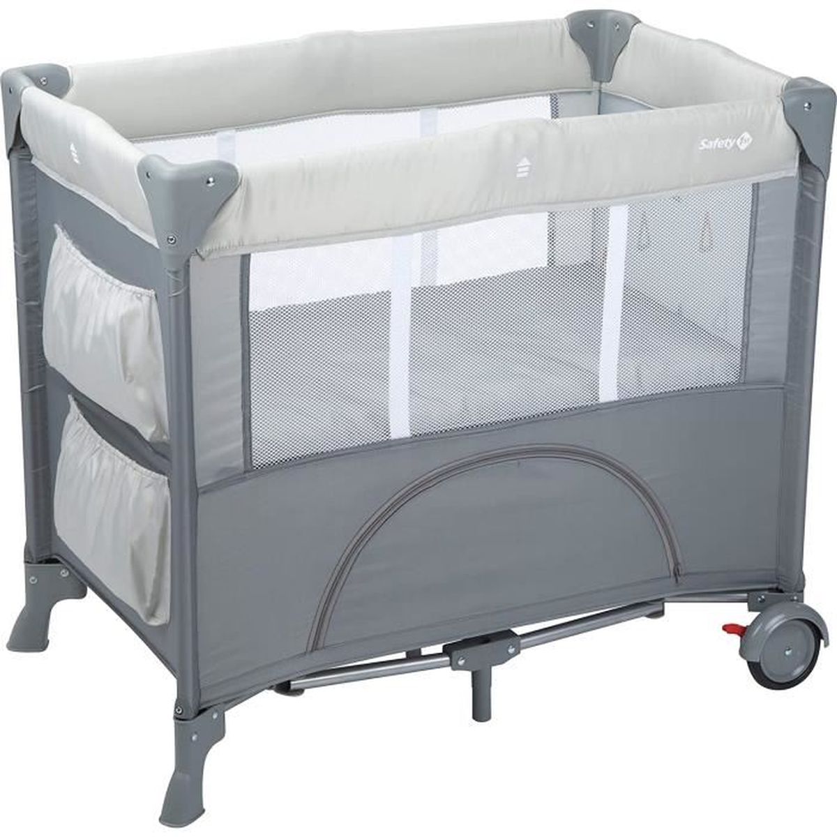 Safety 1st Mini Dreams Lit Parapluie Bebe Lit De Voyage Bebe De La Naissance A 9 Mois Warm Grey Cdiscount Puericulture Eveil Bebe