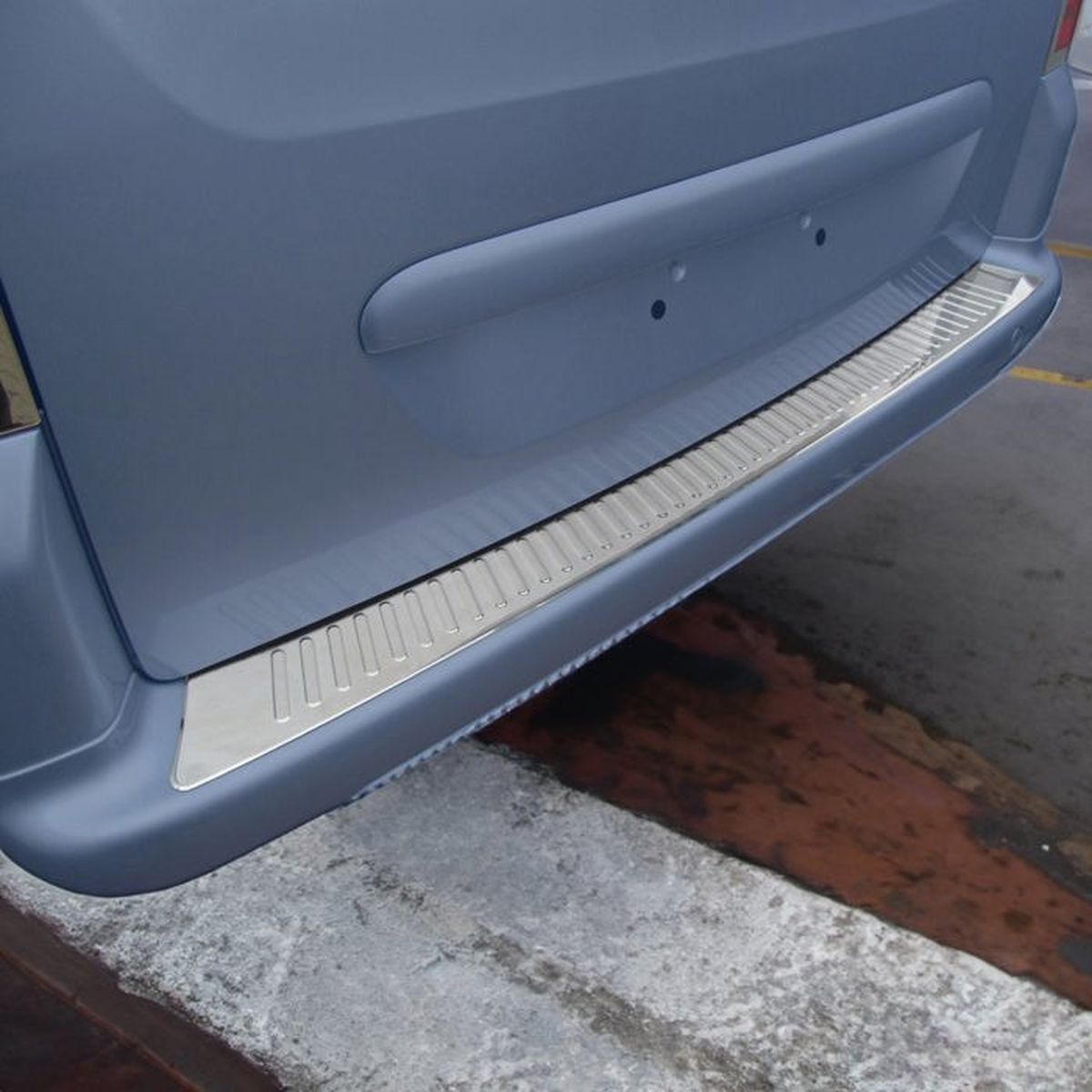 Bande De Protection Pare-chocs Pour Citroën Berlingo II & Peugeot Partner II – Argenté