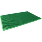 CAPITAL SPORTS Tapis d'entrée - Polyéthylène - Rectangle 58.5 x 38.5 cm - Grattoir - Vert
