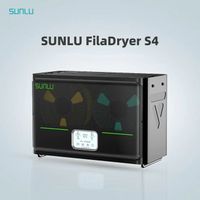SUNLU Boîte de Séchage pour Filament d'Imprimante 3D, Mise à Jour FilaDryer S4, Noir