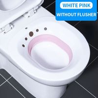 Bidet,Siège de toilette pliable et Portable pour femmes, accessoire de maternité autonettoyant, avec irrigateur de - Pink foldable
