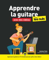 First - Apprendre la guitare avec des vidéos pour les Nuls mégapoche - Polin Antoine 211x175