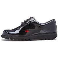 Chaussures Kickers Kick Femmes Lo Classic Back to School en Patent Noir - Adulte - UK 6.5 EU 40