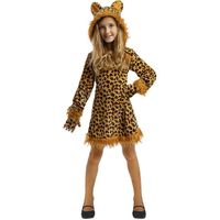 Déguisement léopard fille - Funidelia- 117338  Animaux, Désert, Jungle - Multicolore- Halloween- Carnaval et Noel