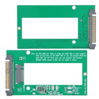 Pwshymi carte adaptateur Carte Riser SSD M.2 PCIE x4 vers U.2 SFF‑8639 pour 2.5 NVME 750 pour Win informatique boite