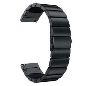 Generic Fitbit Alta HR Bracelet de Remplacement pour Bracelet s/écuris/é avec Boucle de Maintien pour Bracelet Fitness Noir S