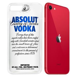 VODKA Coque iPhone SE 2020 - Absolut Vodka. Accessoire t