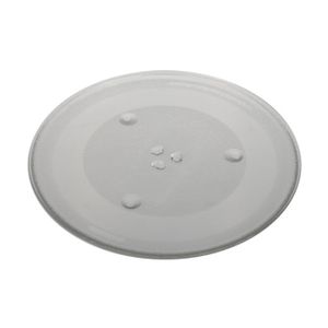 Plateau Tournant Micro-ondes DL-pro - Verre épais Ø255mm - 3 Pieds
