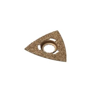Silverline 936625 R/âpe /à concr/étion carbure triangulaire 80 mm Marron