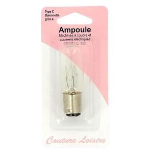 La Canilla ® - Ampoule à Incandescence de machine à coudre Brother, Singer,  Janome E14 15W 220V : : Luminaires et Éclairage