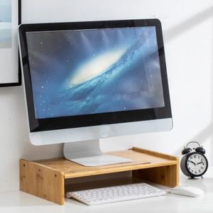 Rehausseur écran PC, Support écran PC, Organisateur de bureau en bois –  Craft Kittiesfr