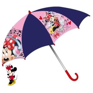 Gris Gris - WD12840 Parapluie Transparent Manuel Parapluie Enfant Fille Parapluie Minnie Fashion 62 cm