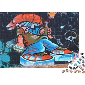 PUZZLE Puzzle Adulte 1000 Pieces Graffiti Art Puzzles Hip