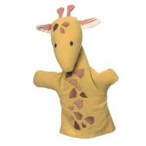 THÉÂTRE - MARIONNETTE Marionnette Girafe - Egmont Toys - Enfant - Mixte - Blanc - A partir de 12 mois