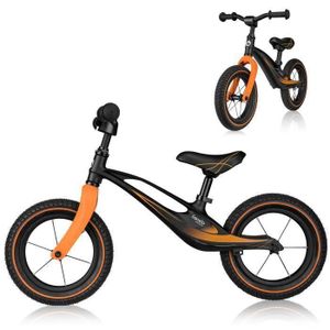 DRAISIENNE Lionelo - Draisienne Bart vélo pour enfant - Noir 