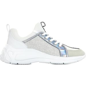 basket compensée blanche guess