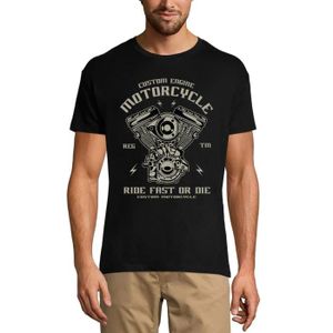 T-shirt motard - Custom Works  Tee shirt homme, T shirt, T shirt moto
